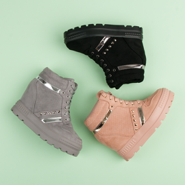 Bestelle Platform sneakers sort 1