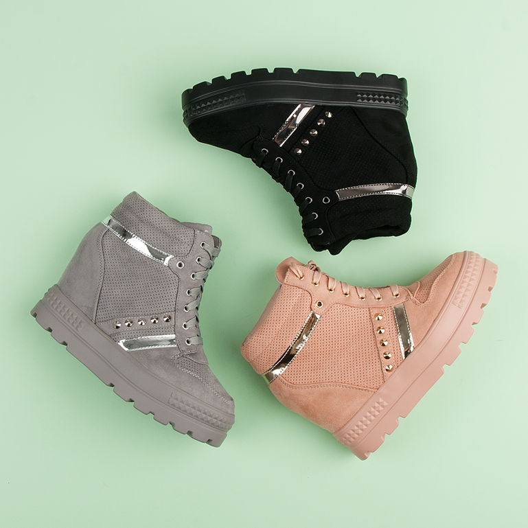 Bestelle Platform sneakers sort 1