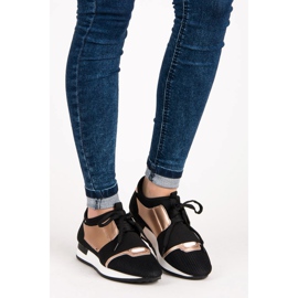 Slip-on sportssko sort 1