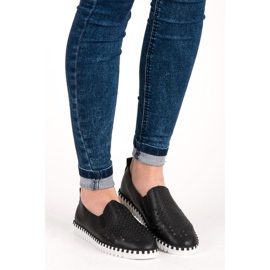 Seastar Openwork Slip On Sneakers sort 2