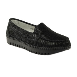 Læder loafers Filippo 139 sort 1
