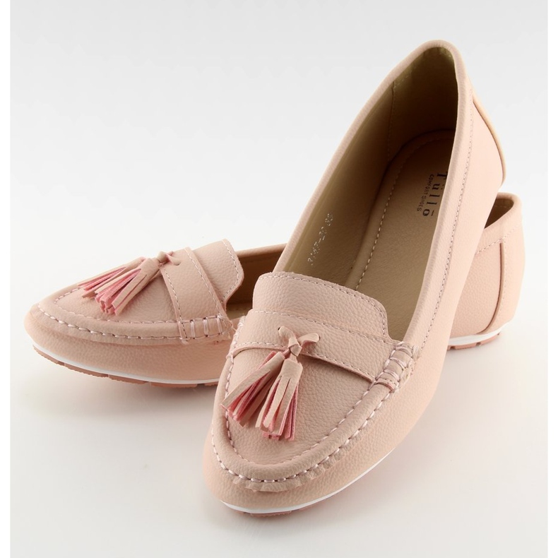 Pink lyserøde loafers til kvinder 3147 Pink 1