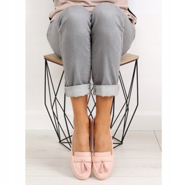 Pink lyserøde loafers til kvinder 3147 Pink 2