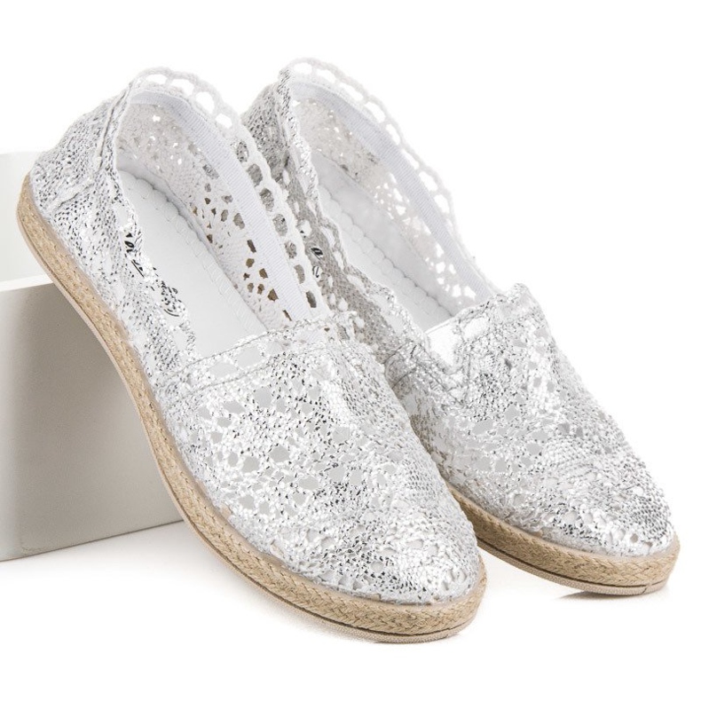 Seastar espadriller i Boho stil grå 1