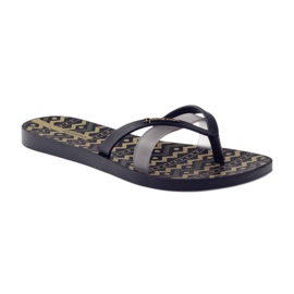 Ipanema 82289 fritids damesko sort gul 1