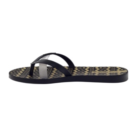 Ipanema 82289 fritids damesko sort gul 2