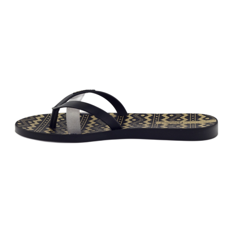 Ipanema 82289 fritids damesko sort gul 2