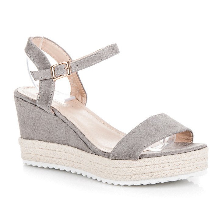 Seastar Wedge espadrilles sandaler grå 1