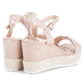 Seastar Wedge espadrilles sandaler brun 2