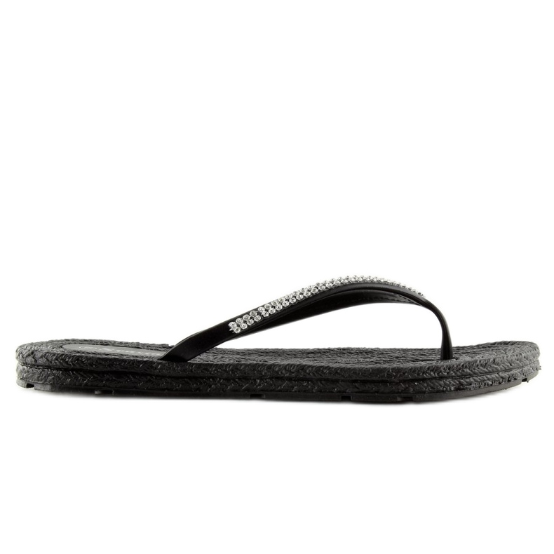 Sort CK40P Sort gummiflip-flops 2
