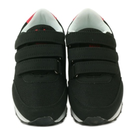 American Club Sportssko Amerikanske sorte velcro sneakers rød 4