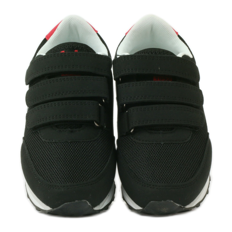 American Club Sportssko Amerikanske sorte velcro sneakers rød 4