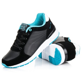 Ax Boxing Sorte sneakers blå 2