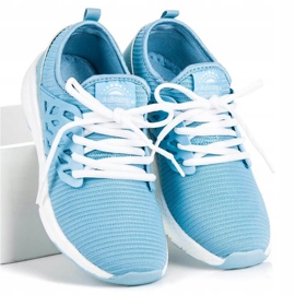 Ax Boxing Slip-on materiale sko blå 1