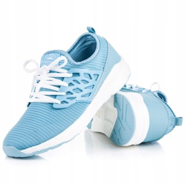 Ax Boxing Slip-on materiale sko blå 2
