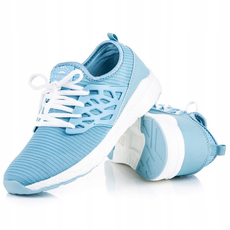 Ax Boxing Slip-on materiale sko blå 2
