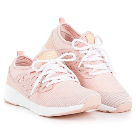 Ax Boxing Slip-on materiale sko lyserød 1