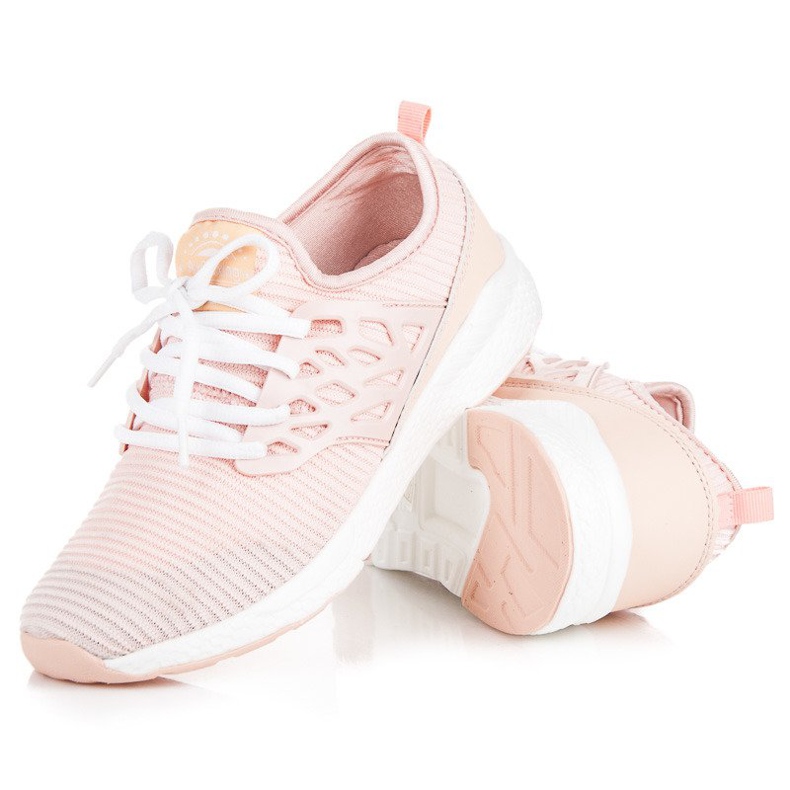 Ax Boxing Slip-on materiale sko lyserød 2