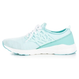 Ax Boxing Slip-on materiale sko grøn 1
