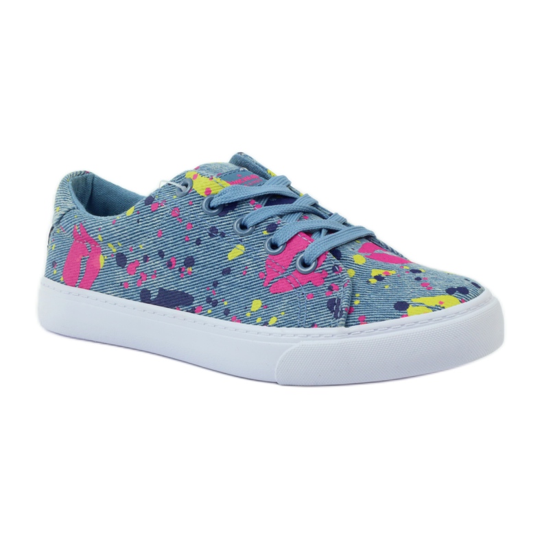 American Club Denim sneakers sneakers i amerikansk mund blå 1