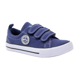 American Club Amerikanske velcro sneakers marineblå 1