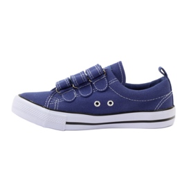 American Club Amerikanske velcro sneakers marineblå 2
