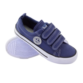 American Club Amerikanske velcro sneakers marineblå 3