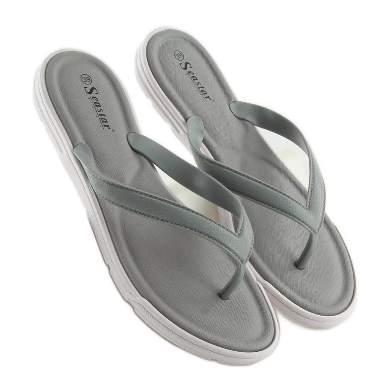 Grå Flip-flops til kvinder CK41P Grå 2