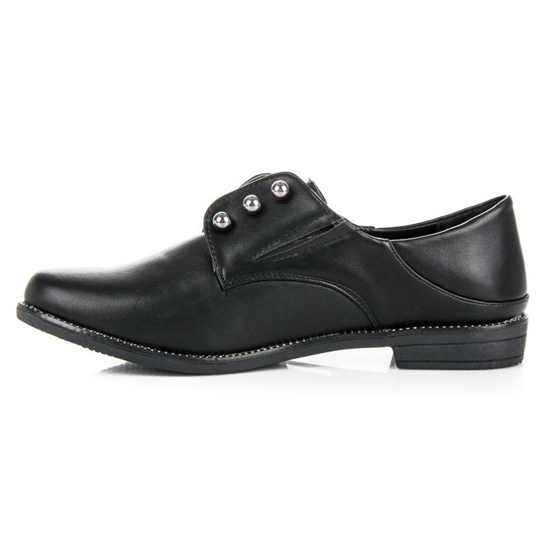 Anesia Paris Elegante slip-on sko sort 1