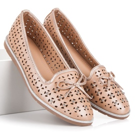 Sergio Todzi Gennembrudte loafers brun 1