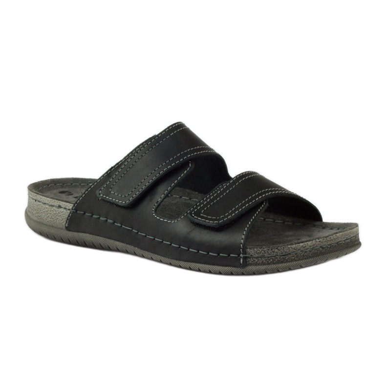 Inblu TH06 Flip-flops med velcro sort 1