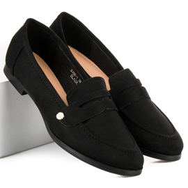 Sweet Shoes Sorte slip-on loafers 2