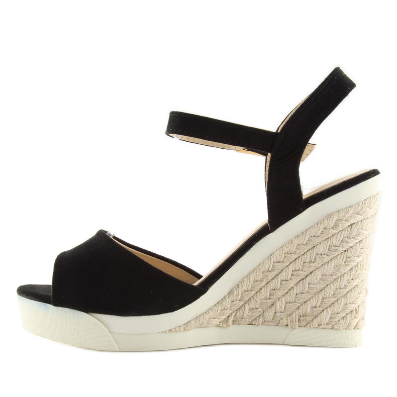 Sporty sorte kilesandaler 2