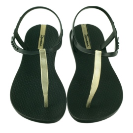 Ipanema 82283 flip-flops i sort guld 4