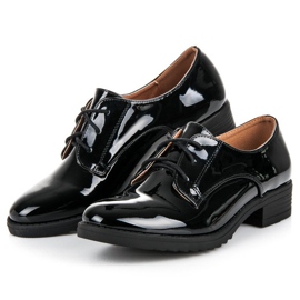 Lovery Elegante lakerede sko sort 2