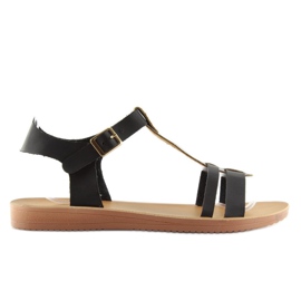 Sorte damesandaler n17317 sort 1