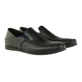 Sorte mænds loafers Badura 3151 3