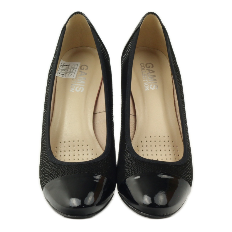 Sorte Gamis 1810 pumps til kvinder 4