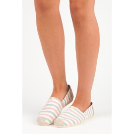 L. Day Ribbede espadriller brun 1
