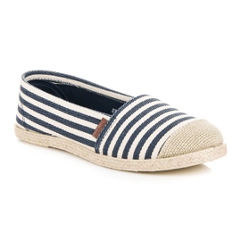 McKey Ribbede espadriller blå 1
