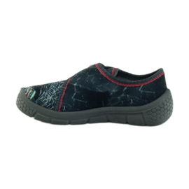 Befado børnesko hjemmesko sneakers 537x011 rød sort 2
