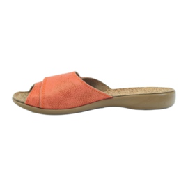 Befado 265d006 Velcro hjemmesko orange 2
