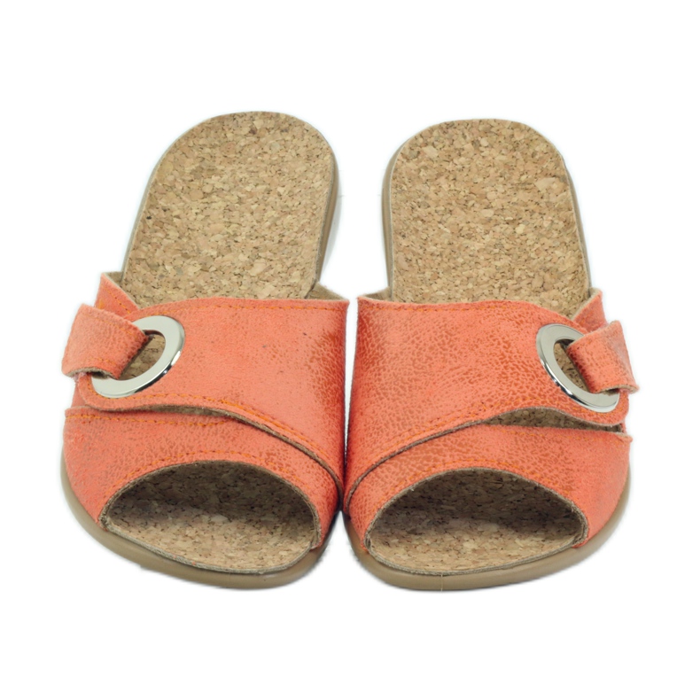 Befado 265d006 Velcro hjemmesko orange 4