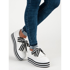 Moderigtige vices sneakers hvid sort 1