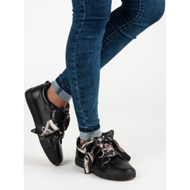 Sorte VICES sneakers med bund 1