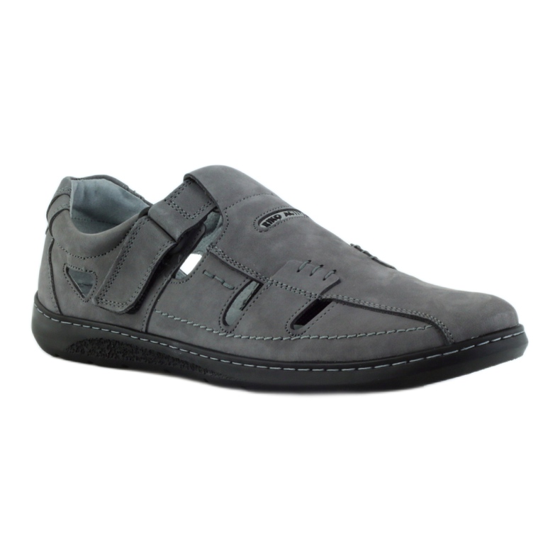 Riko herresko sandaler 851 grå 1