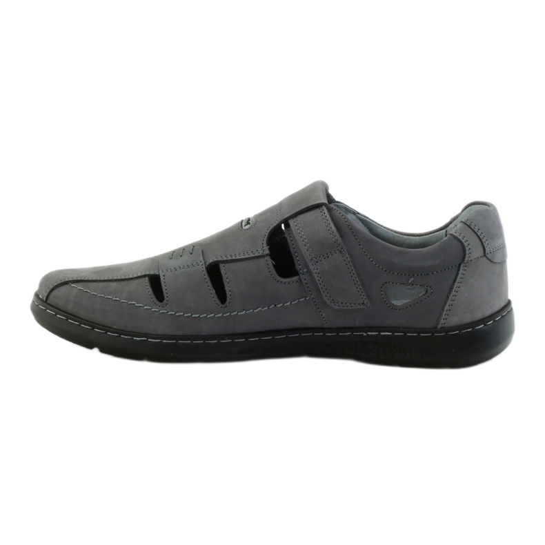 Riko herresko sandaler 851 grå 2
