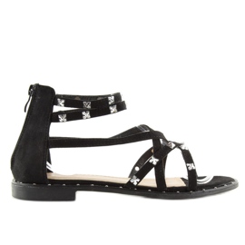 Sorte sandaler til kvinder 358 sort 1