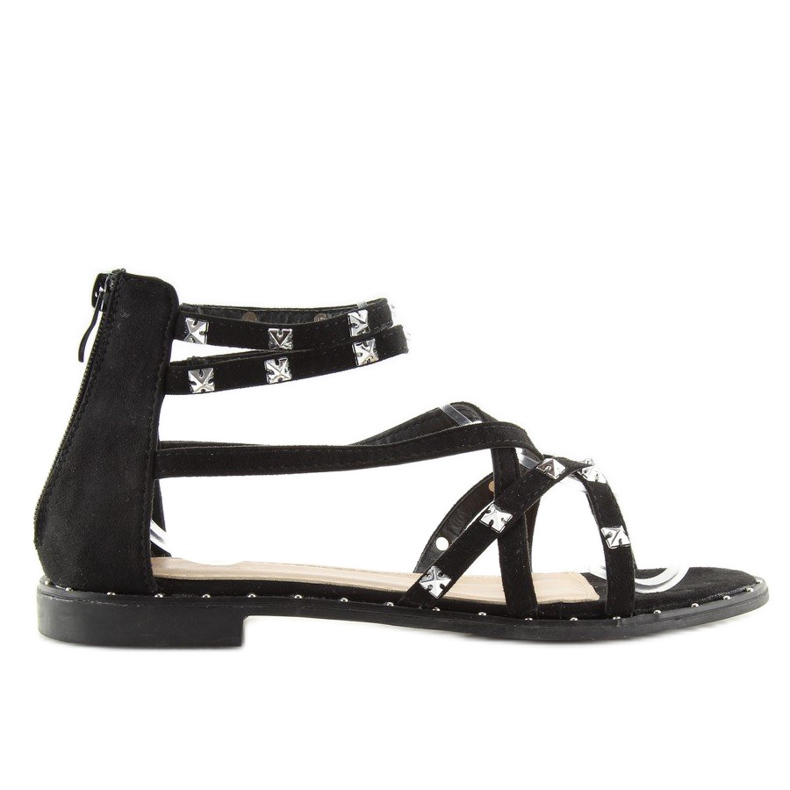 Sorte sandaler til kvinder 358 sort 1