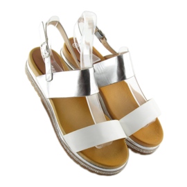 Hvide damesandaler SL88P Hvide 1